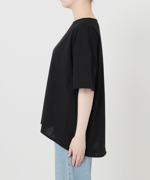 IENA（イエナ） tシャツ 半袖 「接触冷感」ボートネック オーバー