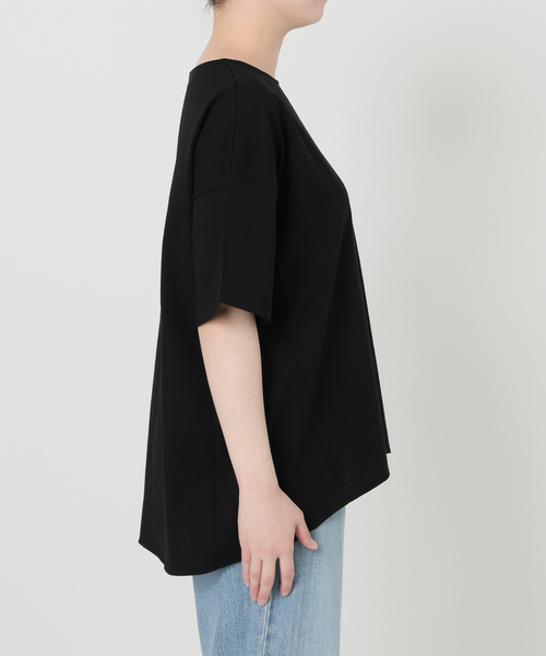 IENA（イエナ） tシャツ 半袖 「接触冷感」ボートネック オーバー