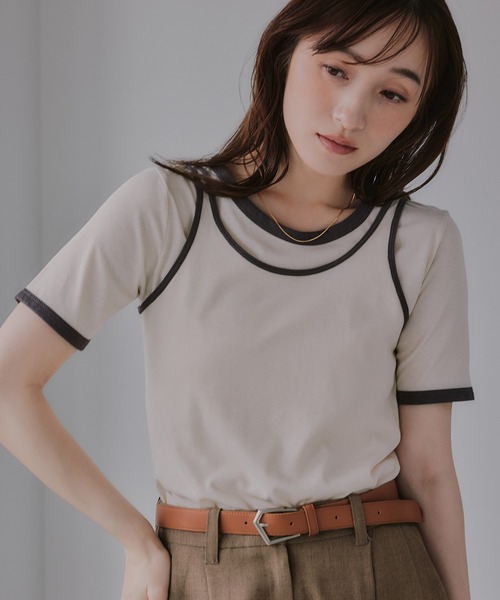 210nouve（トゥージュヌーヴ） uvカット tシャツ 半袖 「タンクセット