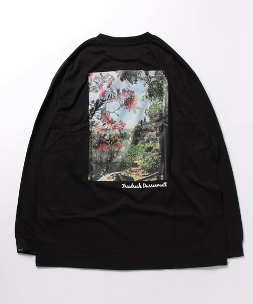 「Pledge」 長袖Tシャツ MEDIUM ホワイト メンズ_画像3