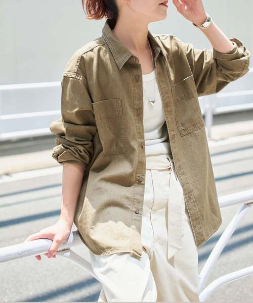 Spick & Span 長袖シャツ Spick＆Span（スピック アンド スパン） 「Spick & Span」 長袖シャツ
