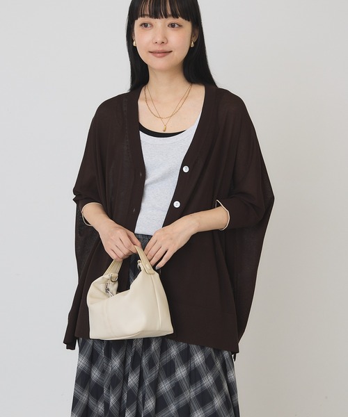 H BEAUTY&YOUTH UNITED ARROWS カーディガン 「H」コットンナイロン