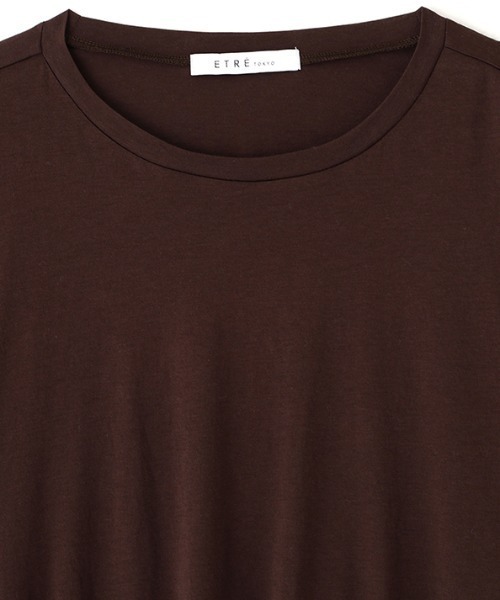 ETRE TOKYO（エトレトウキョウ） tシャツ エアリーコットンオーバー