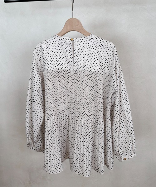 「DOUX ARCHIVES」 長袖ブラウス 38 ブルー レディース_画像8
