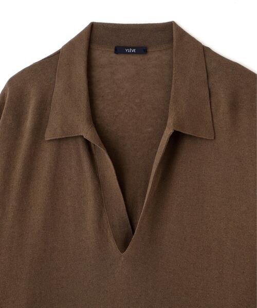 YLEVE（イレーヴ） セーター ニット YLEVE / COTTON LINEN KNIT