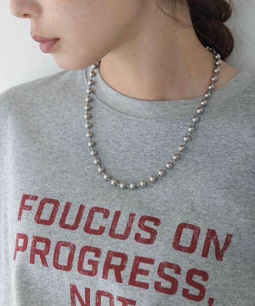 URBAN RESEARCH Sonny Label ネックレス ステンレスラージボール