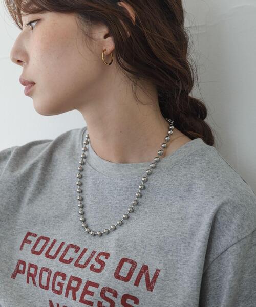 URBAN RESEARCH Sonny Label ネックレス ステンレスラージボール