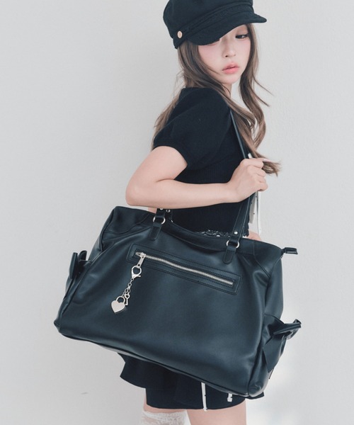 OLIVE des OLIVE（オリーブデオリーブ） トートバッグ サイドリボン