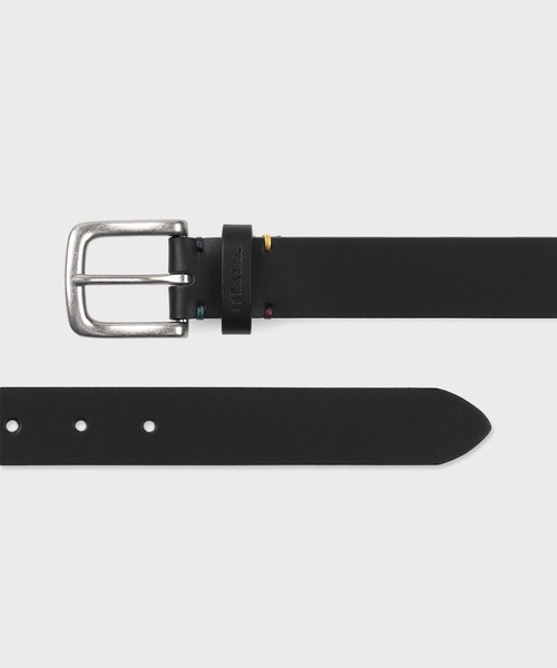 PS Paul Smith ベルト カラーステッチ レザーベルト「260706 CM