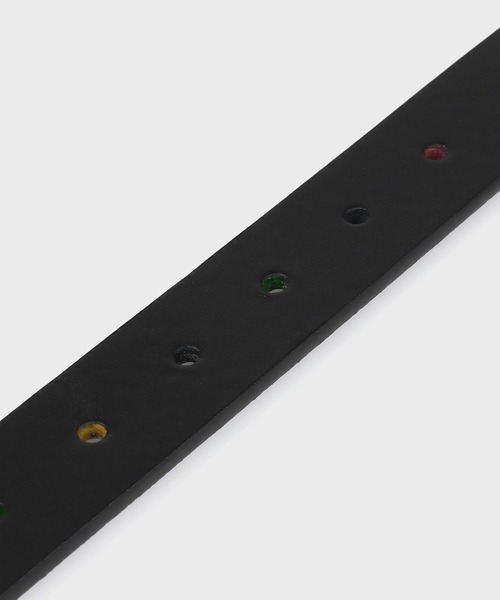 PS Paul Smith ベルト カラーステッチ レザーベルト「260706 CM