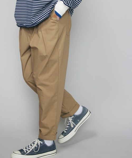 「rehacer」 チノパンツ LARGE スミクロ メンズ_画像4