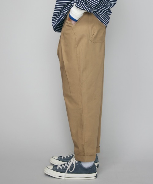 「rehacer」 チノパンツ LARGE スミクロ メンズ_画像5