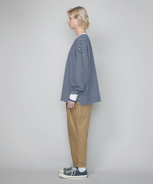 「rehacer」 チノパンツ LARGE スミクロ メンズ_画像9