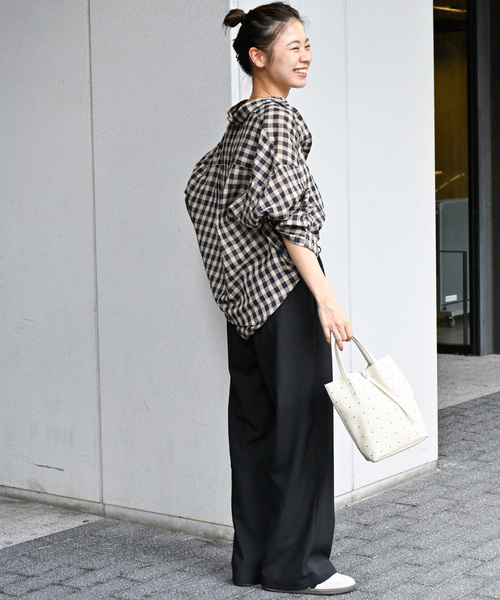 「JOURNAL STANDARD relume」 イージーパンツ 36 ブラック レディース_画像7