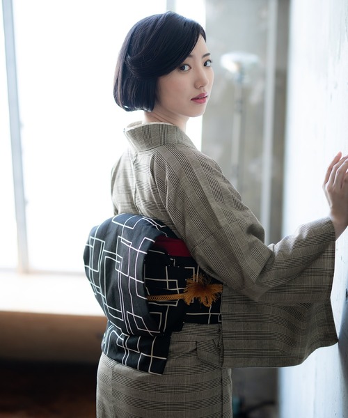 着物 レディース 木綿着物 単品 KIMONOMACHI オリジナル 洗える レディース_23