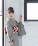 着物 レディース 木綿着物 単品 KIMONO...の詳細画像3