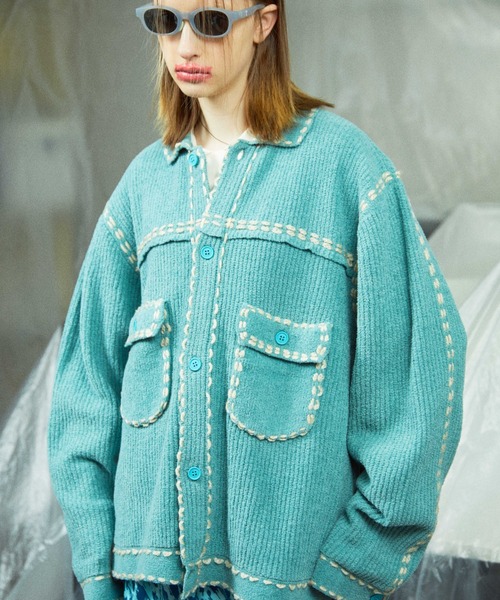 PHINGERIN（フィンガリン） カーディガン PHINGERIN PG1 KNIT (PD-252