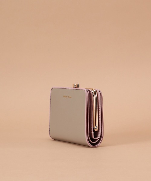 サマンサタバサ 折財布 バイカラーシンプルウォレット 新品✨️美品❗️ Samantha Thavasa（サマンサタバサ） 財布 シンプルバイカラー口金折