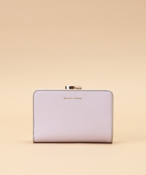 Samantha Thavasa（サマンサタバサ） 財布 シンプルバイカラー口金折
