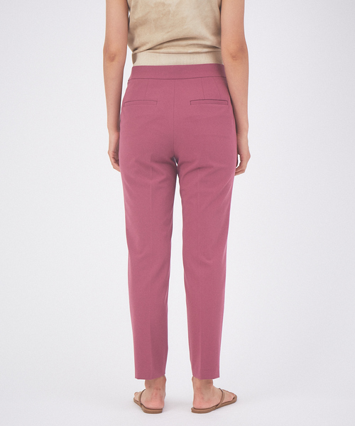 qualite（カリテ） スラックス パンツ ドライギャバシガレットパンツ