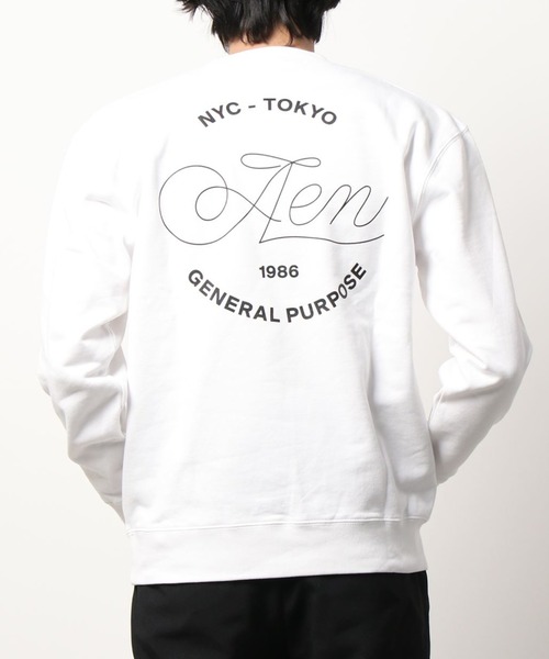 A.en トレーナー スウェット A.EN CLASSIC LOGO SWEAT メンズ