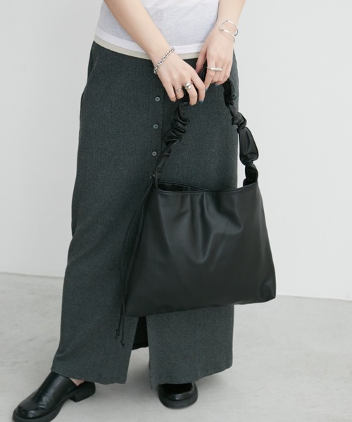 Sugarglossハンドバッグ セール】合成皮革 ワンハンドルバッグ（ハンドバッグ）｜wears