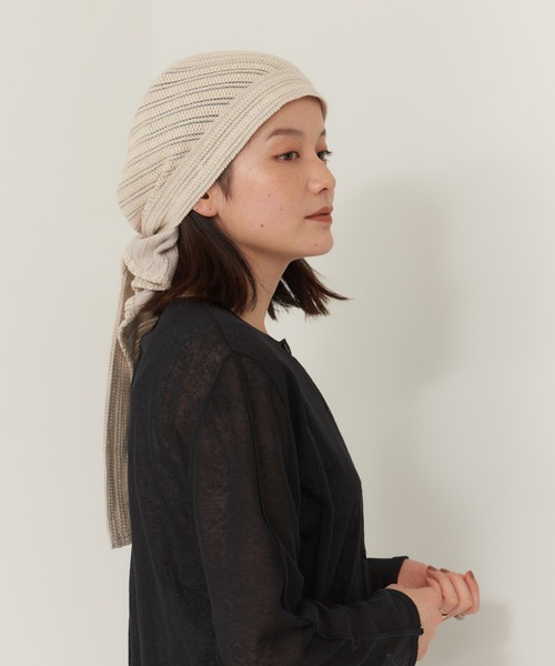 La Maison de Lyllis 頭巾 フード La Maison de Lyllis】KERCHIEF 三角巾カーチフ｜OUTLET
