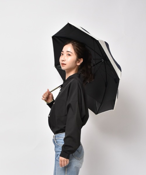 Waterfront（ウォーターフロント） 傘 スレンダーハンドル UVブロック
