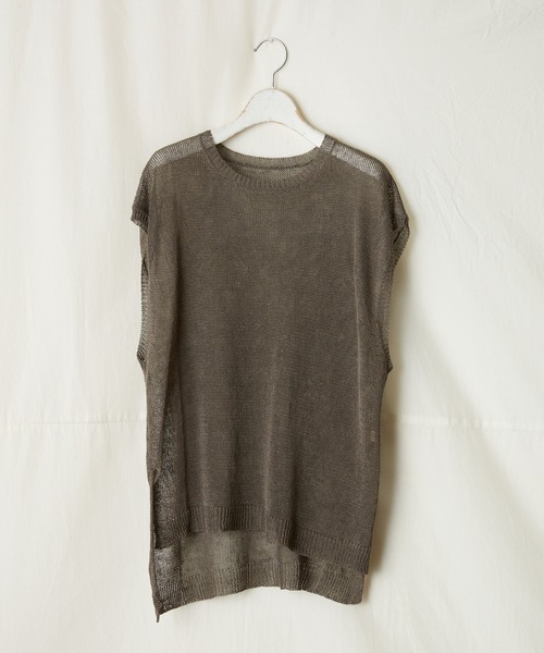 suzuki takayuki ベスト ジレ knitted vest レディース