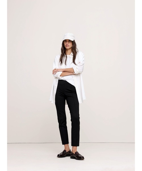 パンツ Isola スキニー ポンチパンツ レディースの画像