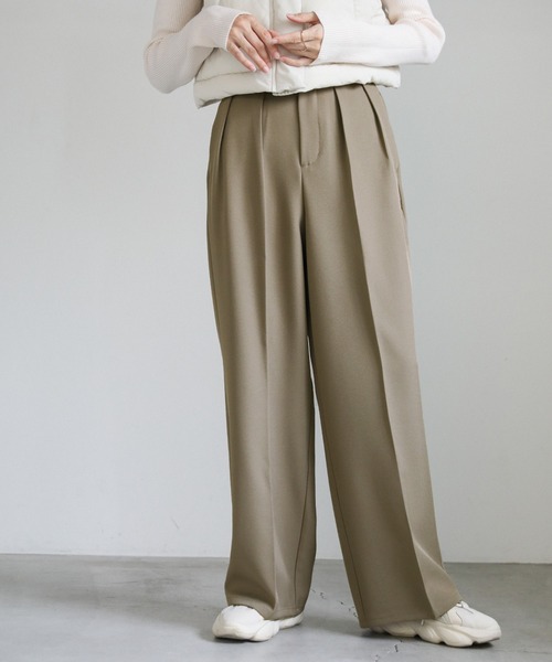 select MOCA（セレクトモカ） スラックス パンツ クラシックセンター