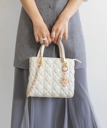 RANDA ハンドバッグ 2WAYキルティングバッグ : ZOZOTOWN Yahoo