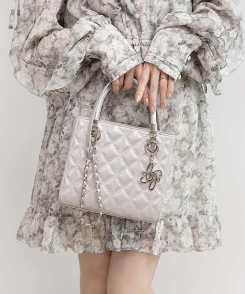 RANDA ハンドバッグ 2WAYキルティングバッグ : ZOZOTOWN Yahoo
