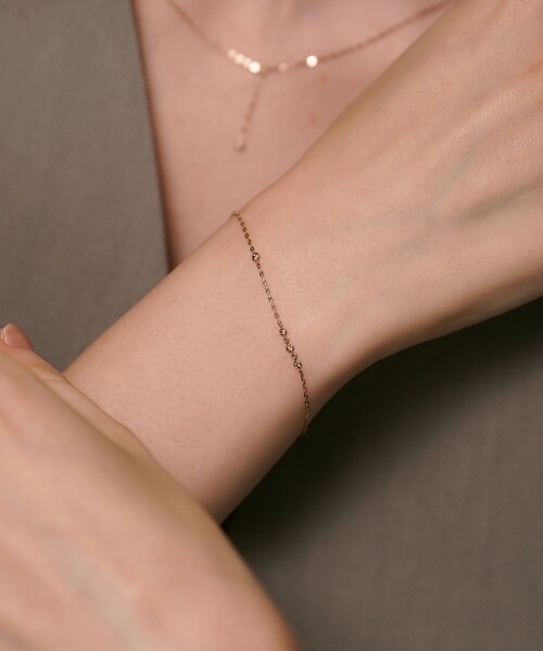 ete bijoux（エテ ビジュー） ブレスレット 「トーン」 K18RBG