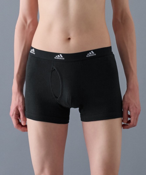 adidas ボクサーパンツ adidas/アディダス ワンポイントロゴ 2枚