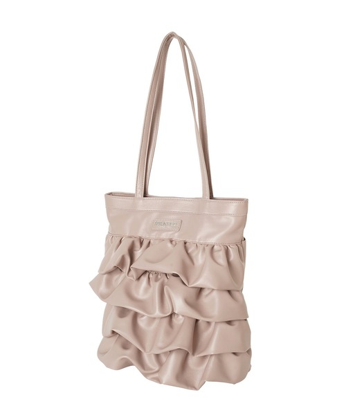 新品登場 MILKFED. トートバッグ レディース TOTE RUFFLE TIERED バッグ