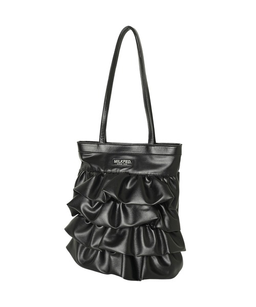 MILKFED. トートバッグ TIERED RUFFLE TOTE レディース : ZOZOTOWN 
