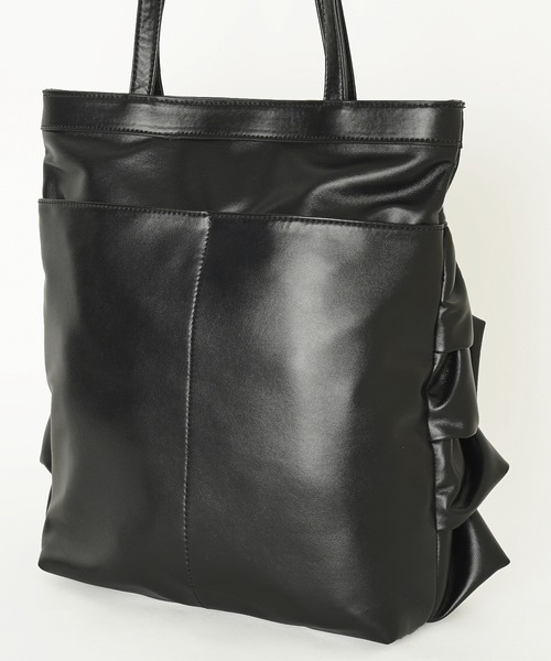 MILKFED. トートバッグ TIERED RUFFLE TOTE レディース