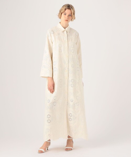 TOMORROWLAND シャツワンピース EVI GRINTELA 新品 TOMORROWLAND シャツワンピース Evi GrintelaValerie Midi Lace