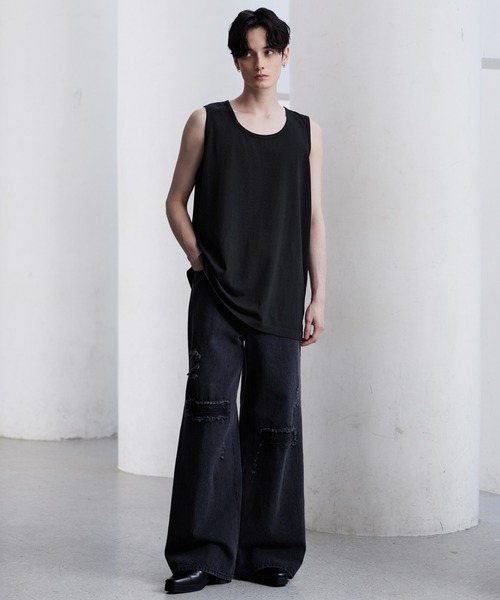 CLEL（クレイル） タンクトップ 「CLEL」High Vintage Design Layered