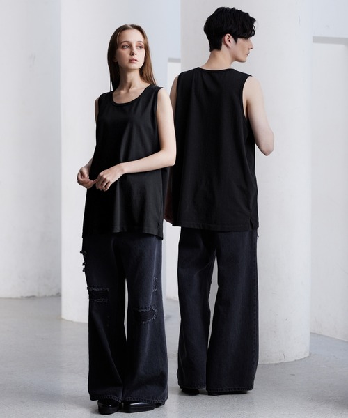 CLEL（クレイル） タンクトップ 「CLEL」High Vintage Design Layered