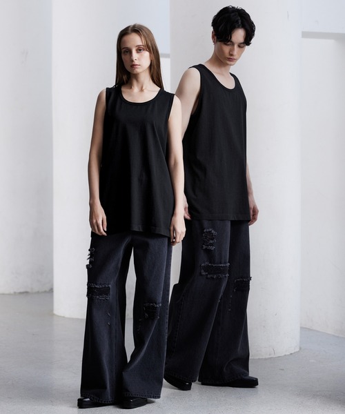 CLEL（クレイル） タンクトップ 「CLEL」High Vintage Design Layered
