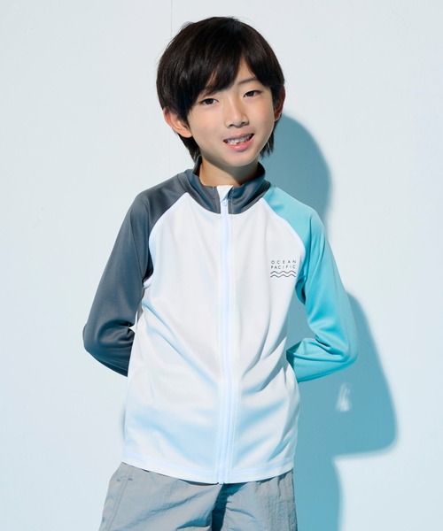 Greenグリーん　Ocean Pacific ラッシュガード　セット Ocean Pacific 【 22%OFF 】 オーシャンパシフィック レディース