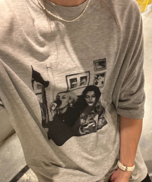 I-SOOK tシャツ フォトプリントTシャツ(chiica select