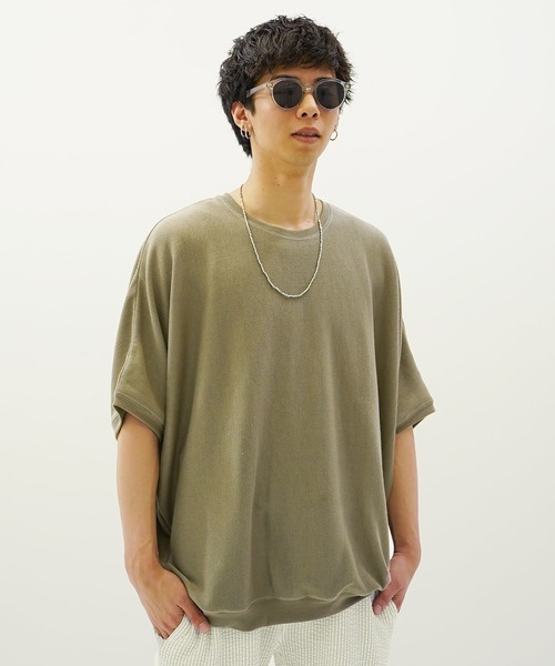 tシャツ ミラノリブドルマンクルーTシャツ メンズ レディース | （NEVER） Acquiesce | 05