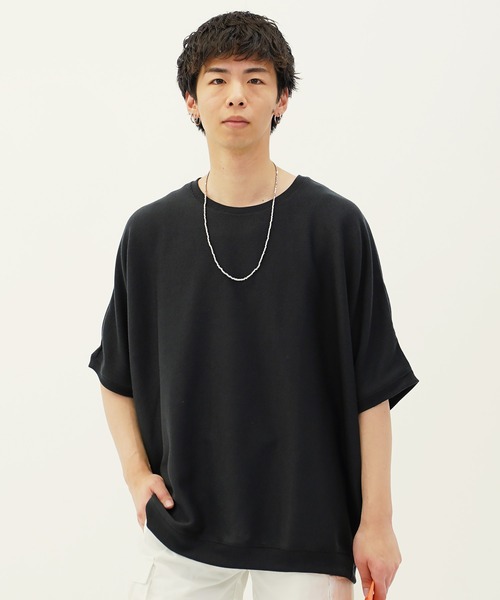 tシャツ ミラノリブドルマンクルーTシャツ メンズ レディース | （NEVER） Acquiesce | 02