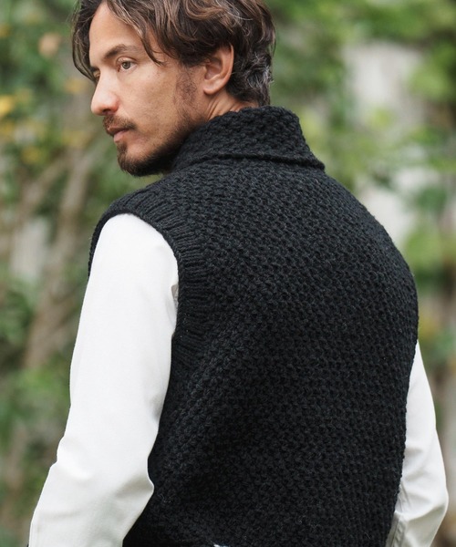 CAMBIO ベスト ジレ mcg3487-「HIMALAYAN CLIMBERS HAND-KNIT