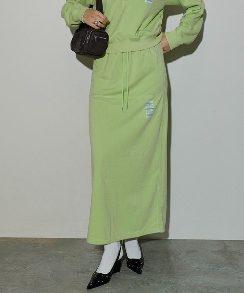 MAISON SPECIAL スカート DISCUS Sweat Skirt/DISCUSスウェット 