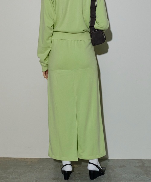 MAISON SPECIAL スカート DISCUS Sweat Skirt/DISCUSスウェット 