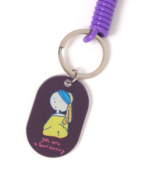 キーホルダー各種 WEB / FLAG SHOP限定】TES LEATHER MAGNET KEY HOLDER / キーホルダー